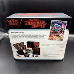 Destined Rivals Elite Trainer Box ETB w/ Case Pokemon Sealed Booster Packs Promo - Image 4