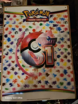 Pokemon Scarlet & Violet 151 Promotional 3D Lenticular Sign Poster 17 x 24 - Image 2