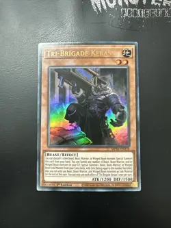 YUGIOH TRI-BRIGADE KERASS ULTRA RARE MP21-EN170 1ST EDITION - Image 1
