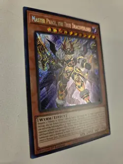 Master Peace, The True Dracoverlord DOOD-EN018 Secret Rare Yugioh 1st Edition - Image 2