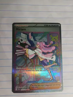 Pokemon Cute Pink TCG Cards NM-LP Miriam Sylveon Pokemon Center & Aroma Lady Lot - Image 2