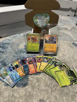 Pokemon TCG Destined Rivals - Complete Base Set C/UC/R - 165 Cards - Image 1