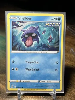 Pokemon Card Lot - Shellder/Cloyster - Fossil/Gym Heroes - Lp - Image 4