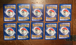 10 VINTAGE Pokemon Cards from Various CLASSIC Sets!! - Image 2