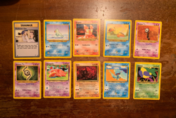 10 VINTAGE Rare Pokemon Cards from Various Classic Sets!! - Image 1