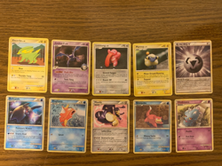 10 VINTAGE Pokemon Cards from Various Classic Sets!! - Image 1