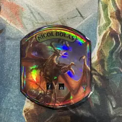 NICOL BOLAS Ultra Pro MTG Relic Tokens Eternal Collection FOIL - Image 1