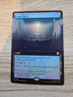 2025 MTG Avatar The Last Airbender Agna Qel'a Extended Art Foil #387 - Image 1