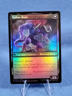 Vincent Valentine // Galian Beast FINAL FANTASY MTG LEGENDARY ASSASSIN FOIL - Image 2