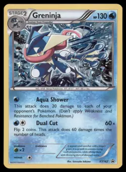 GRENINJA XY162 PR-XY XY BLACK STAR PROMOS POKEMON PROMO MP - Image 2