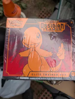 Pokemon Scarlet Violet Obsidian Flames Elite Trainer Box New Sealed - Image 1