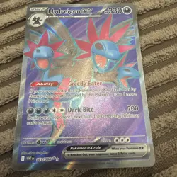 Hydreigon ex 161/086 Full Art Ultra Rare - White Flare - Pokemon TCG - Packfresh - Image 1
