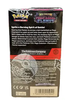 Pokemon TCG Phantasmal Flames Half Booster Box - 18 Packs - Sealed - In Hand - Image 3