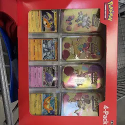 Pokemon Scarlet And Violet 151 Mini Tins 4 Pack - Image 1