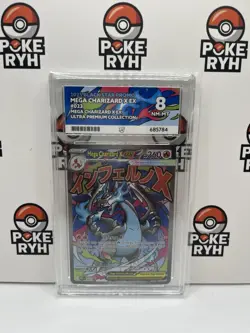 Mega Charizard X EX MEP 023 Promo UPC Pokemon ACE 8 - Image 1
