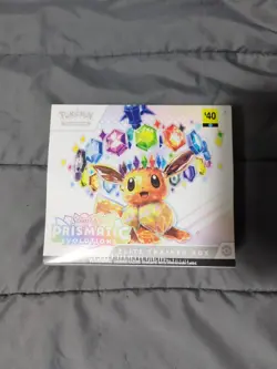 POKEMON TCG SCARLET VIOLET PRISMATIC EVOLUTIONS ELITE TRAINER BOX ETB NEW SEALED - Image 1