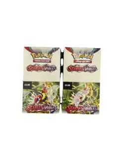 Pokemon TCG Scarlet & Violet Base Set Half Booster Box 18 Packs Sealed New UK - Image 4