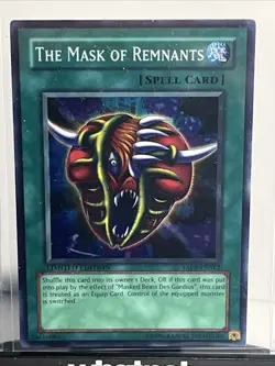 Yugioh TCG The Mask Of Remnants TAEV-ENSE2 Limited Edition Super Rare Holo NM - Image 1