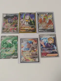 Pokemon Black Star Promo/Wugtrio,Lycanroc Illustration Rares/Full Art Holo Cards - Image 1