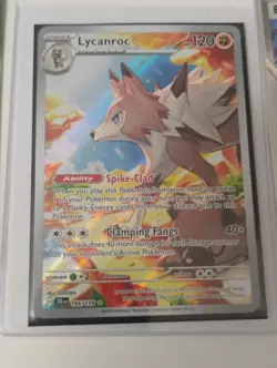 Pokemon Black Star Promo/Wugtrio,Lycanroc Illustration Rares/Full Art Holo Cards - Image 3