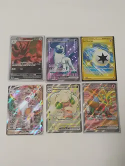 Pokemon Scizor Illustration Rare/Hyper Rare/Absol/Lycanroc Full Art Holo Cards - Image 1
