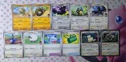 Pokemon Journey Together Hop's Stamped Cards Snorlax Dubwool Wooloo Corviknight - Image 1