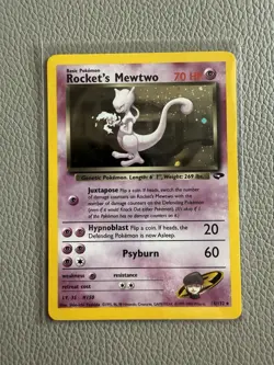 Rocket's Mewtwo - 14/132 - Pokemon Gym Challenge Unlimited Holo Rare Card - Image 1