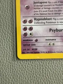 Rocket's Mewtwo - 14/132 - Pokemon Gym Challenge Unlimited Holo Rare Card - Image 2