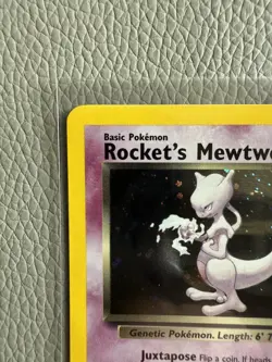 Rocket's Mewtwo - 14/132 - Pokemon Gym Challenge Unlimited Holo Rare Card - Image 3