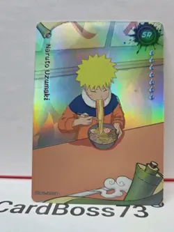 Naruto Uzumaki NRV01-SR-006L2 English Naruto Kayou Card Heavens Scroll NM - Image 1