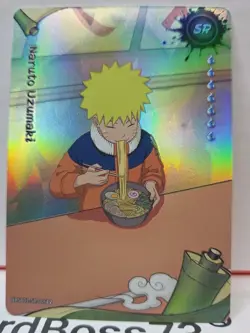 Naruto Uzumaki NRV01-SR-006L2 English Naruto Kayou Card Heavens Scroll NM - Image 2