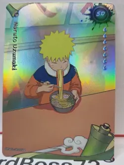 Naruto Uzumaki NRV01-SR-006L2 English Naruto Kayou Card Heavens Scroll NM - Image 3