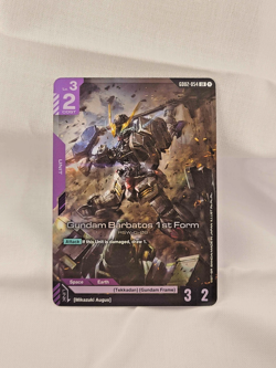 Gundam Barbatos 1st Form - Dual Impact (GD02)-054 LR Near Mint Single Card! - Image 1