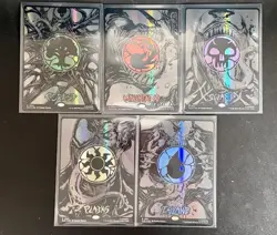 MTG Venom Raised Foil Mana Symbiote FULL SET Secret Lair Spider Man NM+ - Image 1