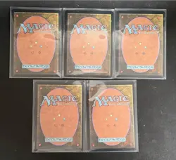 MTG Venom Raised Foil Mana Symbiote FULL SET Secret Lair Spider Man NM+ - Image 2