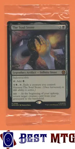 Magic The Gathering MTG The Soul Stone 66s Foil #A Marvel's Spider-Man Promos - Image 1