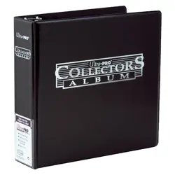 Ultra Pro Raccoglitore Collectors Album ad Anelli NERO BLACK mtg Magic Pokemon 74427814069 - Image 1