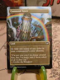 MTG Command Tower Commander Masters Regular Borderless Common NM - Image 1