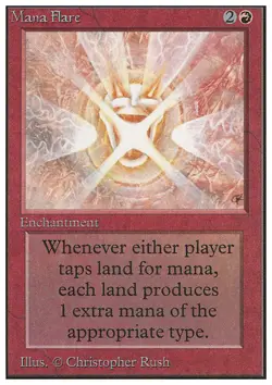 MTG MANA FLARE PLAYED - ERUZIONE DI MANA - FWB - MAGIC - Image 1