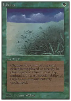 MTG LIFELACE ITALIAN EXC - SEGNO DELLA VITA - FWB - MAGIC - Image 1