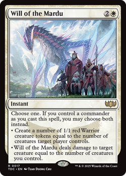 Will of the Mardu [Tarkir: Dragonstorm Commander] - Image 1