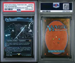 PSA 10 THE MASAMUNE #0353 WOODBLOCK BORDERLESS FOIL 2025 MTG FINAL FANTASY EN - Image 3
