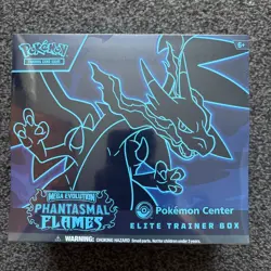 Pokemon TCG Phantasmal Flames Pokemon Center Elite Trainer Box PKC ETB - Image 1
