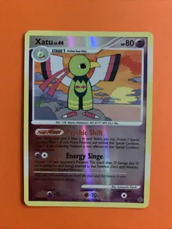 2007 Pokemon Xatu 44/132 Secret Wonders Reverse Holo Diamond & Pearl - Image 1