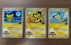 Spiky Eared Pichu M 009/022 010/022 011/022 Movie Promo Japanese Pokemon TCG 575 - Image 1