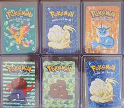 Lot of 2000 Pokemon Vending Prism Stickers Vintage Rare Mint Gems Ninetales... - Image 1
