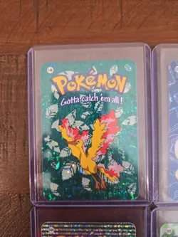 Lot of 2000 Pokemon Vending Prism Stickers Vintage Rare Mint Gems Ninetales... - Image 3
