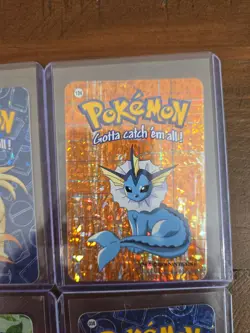 Lot of 2000 Pokemon Vending Prism Stickers Vintage Rare Mint Gems Ninetales... - Image 5