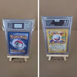 Pokemon TCG Lektrobal - 1st Edition - Base Set - Deutsch - AOG 8.5 NM-Mint - Image 1