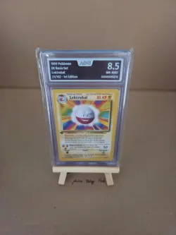 Pokemon TCG Lektrobal - 1st Edition - Base Set - Deutsch - AOG 8.5 NM-Mint - Image 2